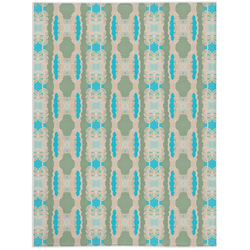 Minky Throw Blankets - Versailles/Summer Design