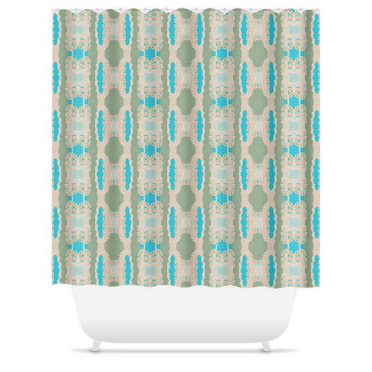 Shower Curtain - Mini-Versailles/Summer Design