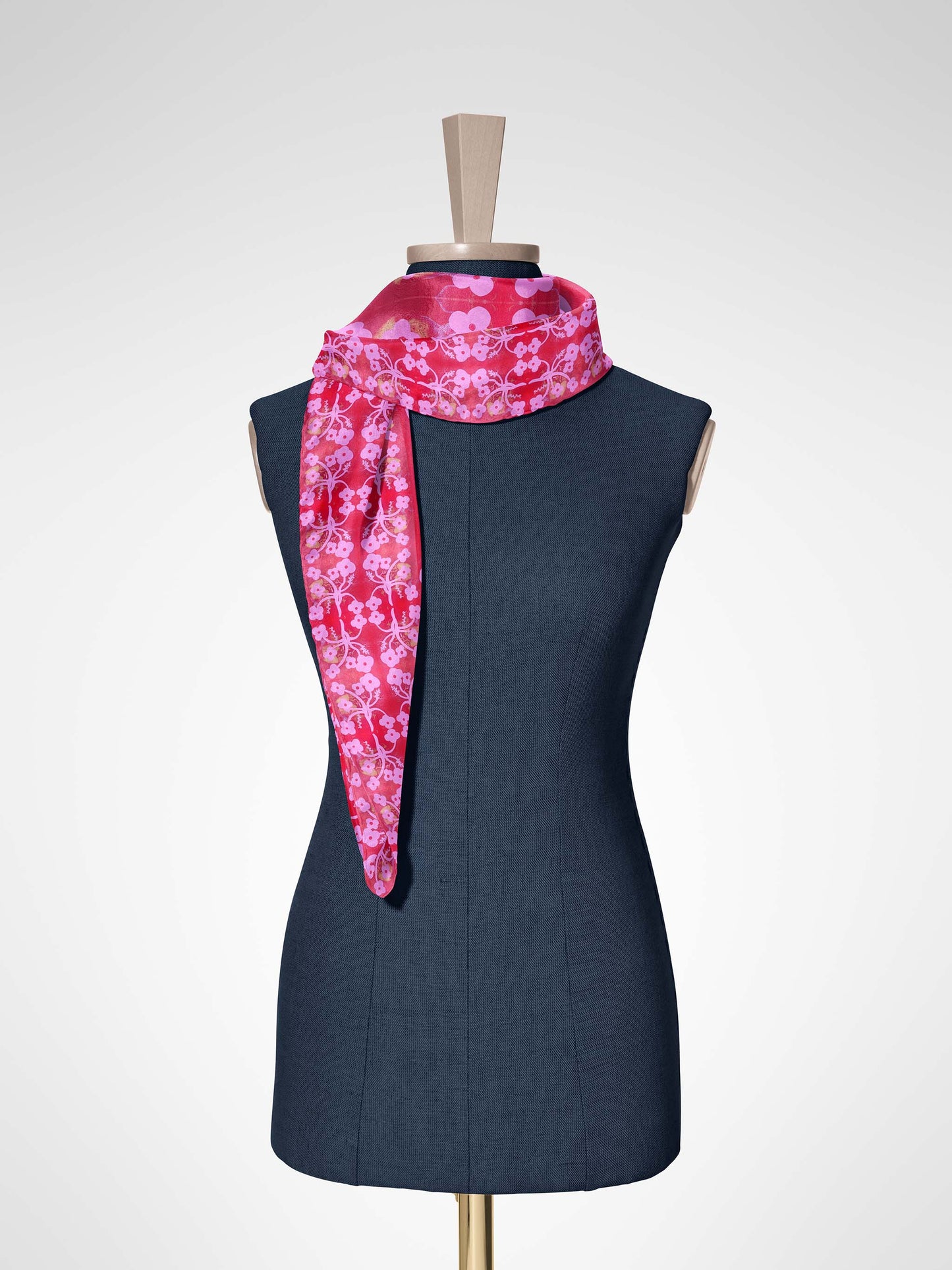 Silk Scarf - Square - Calypso Design