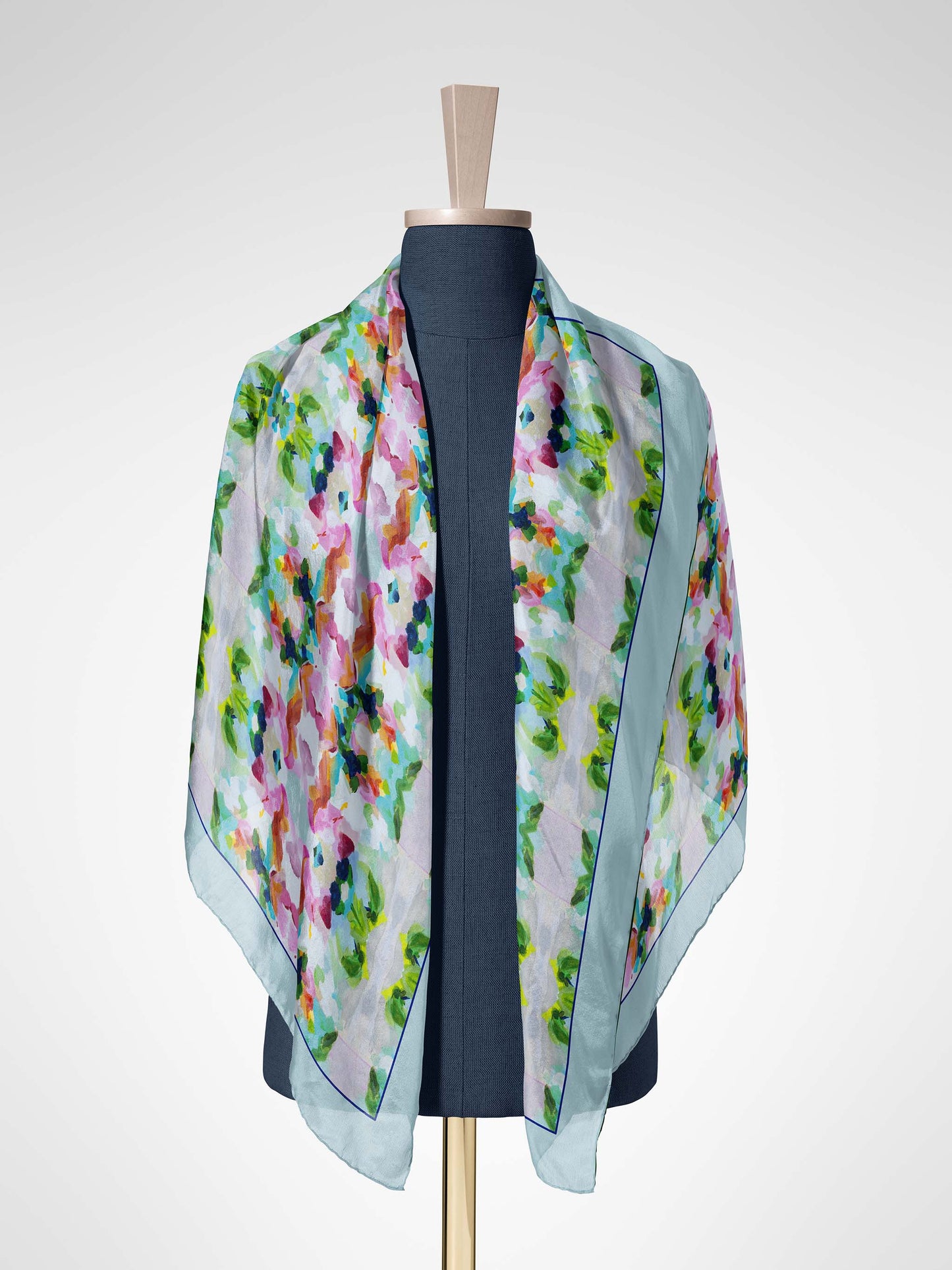 Silk Scarf - Firenza Design - Square