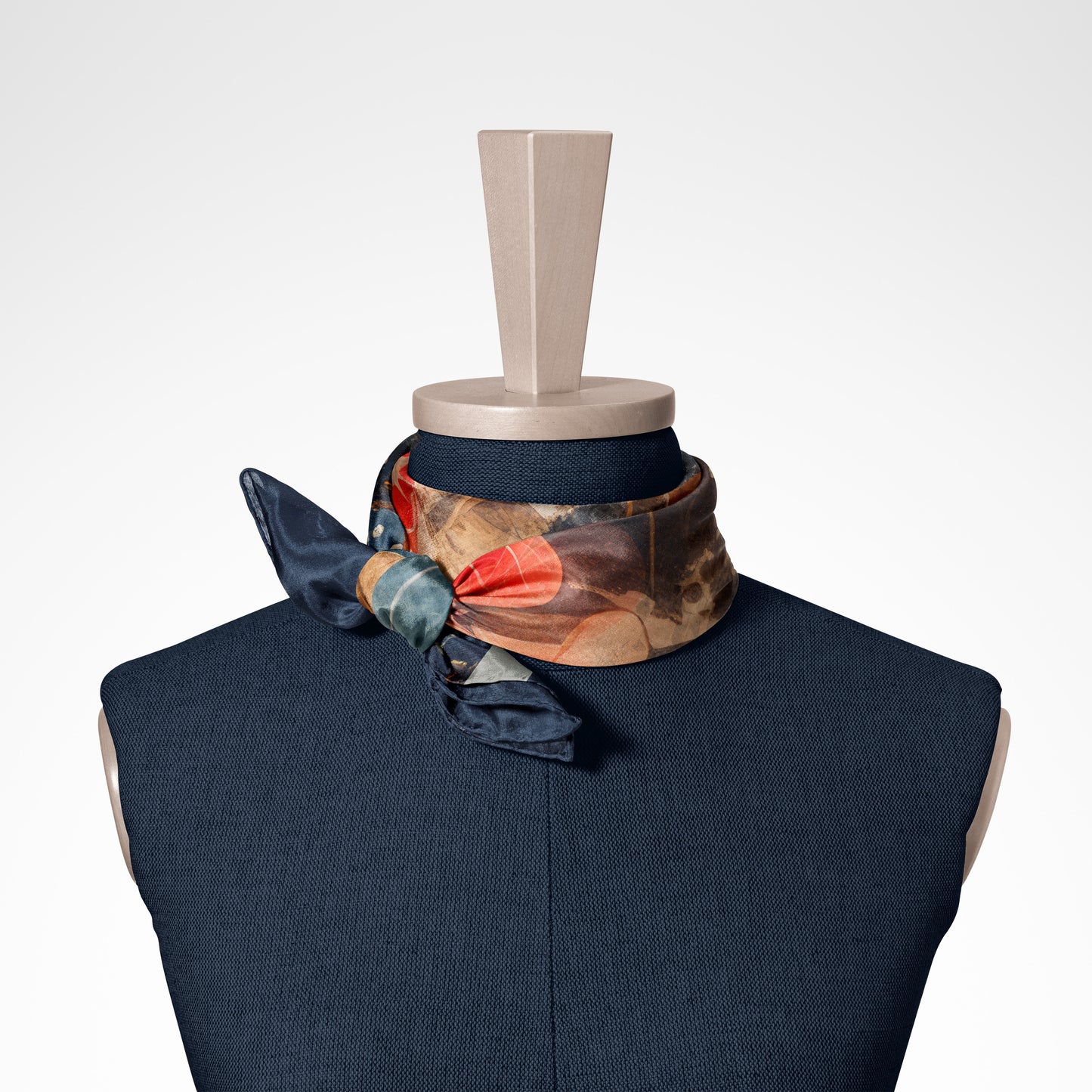 Silk Scarf_Koi-Pond-Design