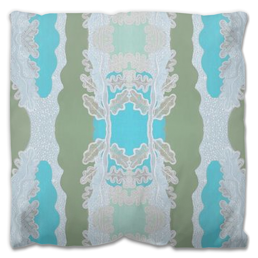 Outdoor Pillows - Versailles/Spring Frost Design