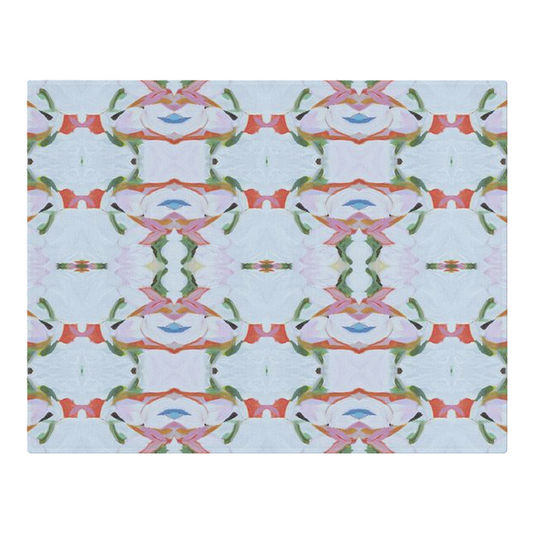 Woven Placemats - Lola/White Design