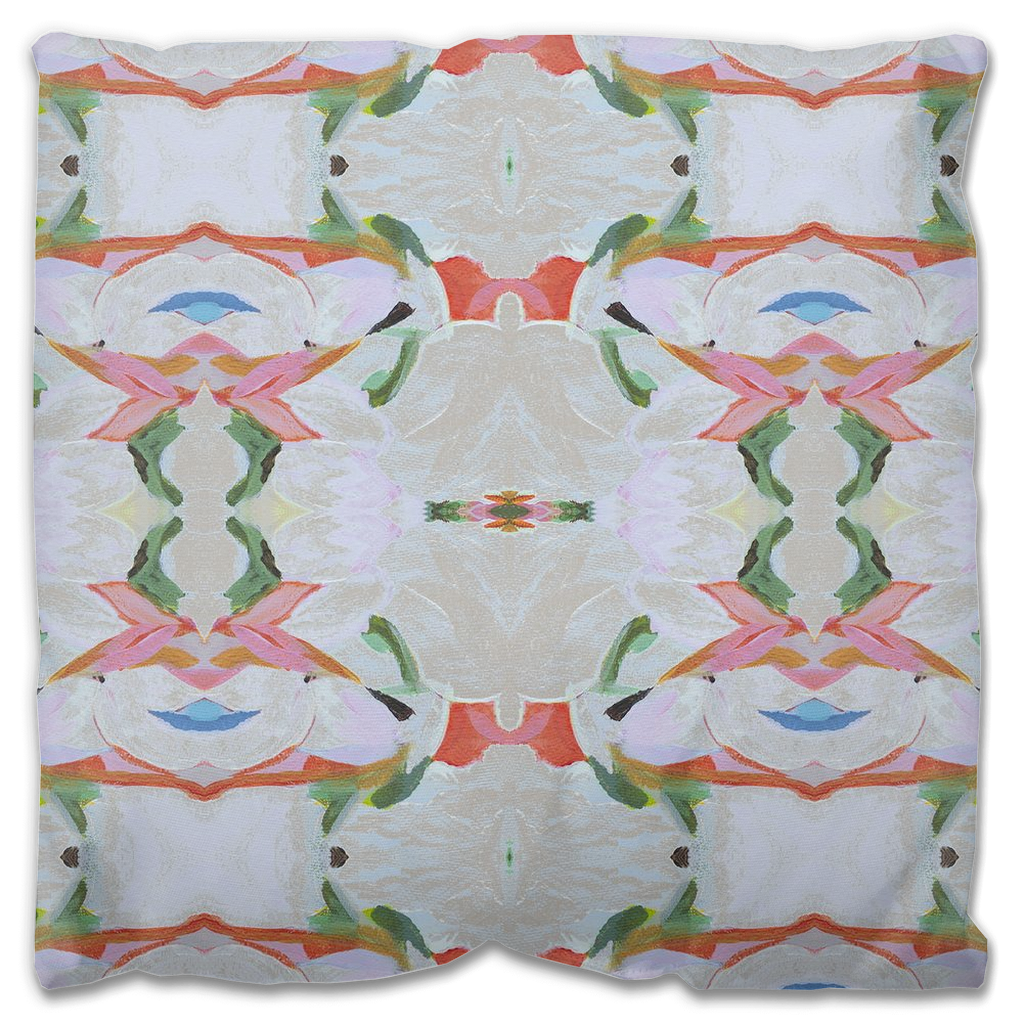 Outdoor Pillows - Lola/Ecru Design