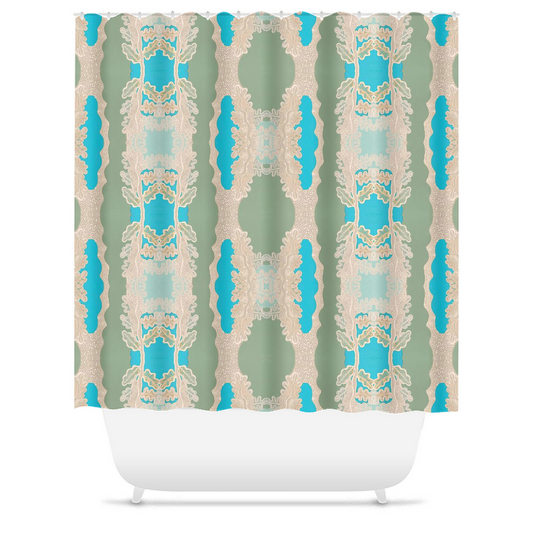 Shower Curtain - Versailles/Summer Design