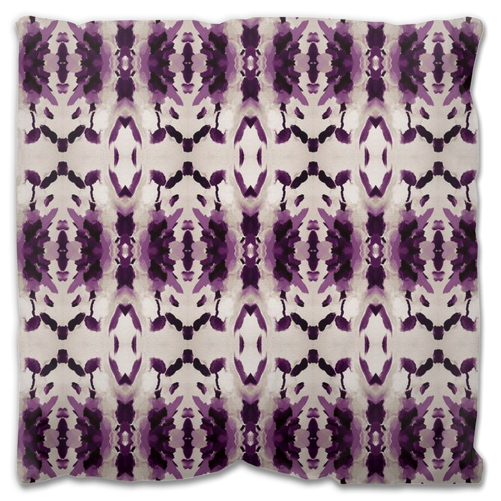 Outdoor Pillows - Amari Design - Color: Purple