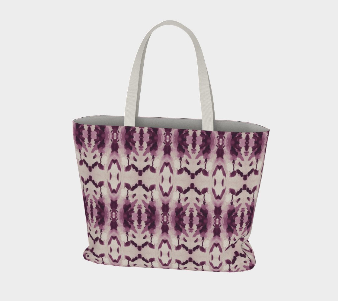 Market Tote - Amari Design - Color: Magenta