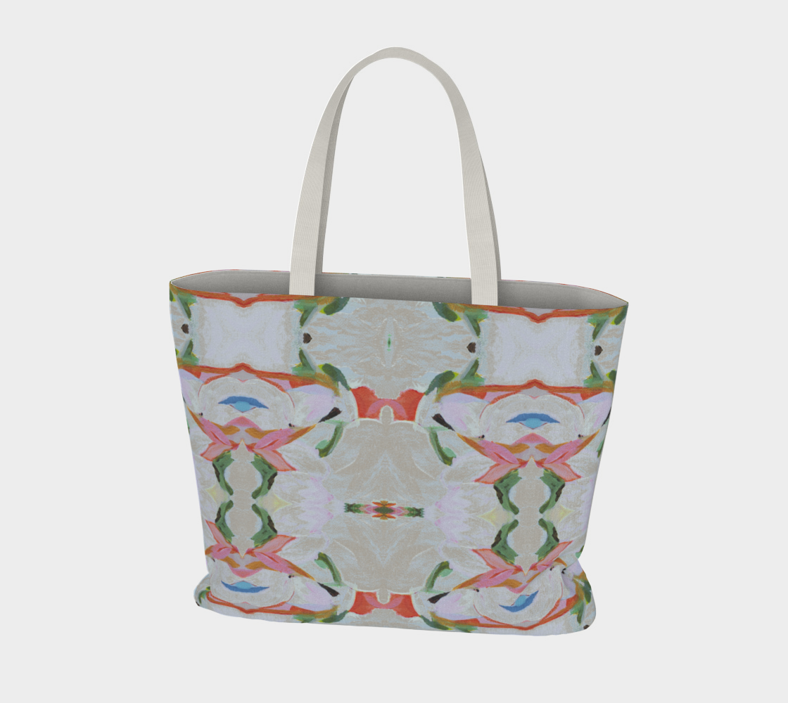 Market Tote - Lola/Ecru Design