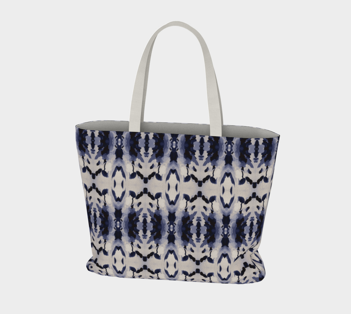 Market Tote - Amari Design - Color: Navy