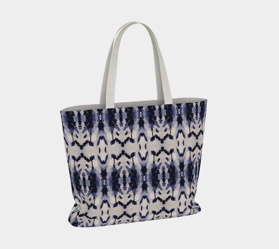 Market Tote - Amari Design - Color: Navy