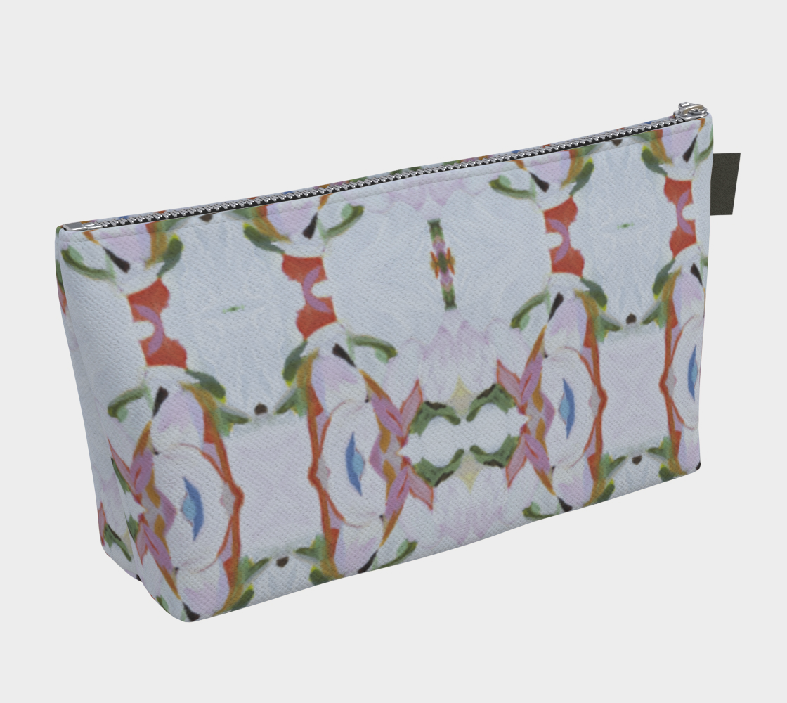 Cosmetic Bag - Lola/White Design