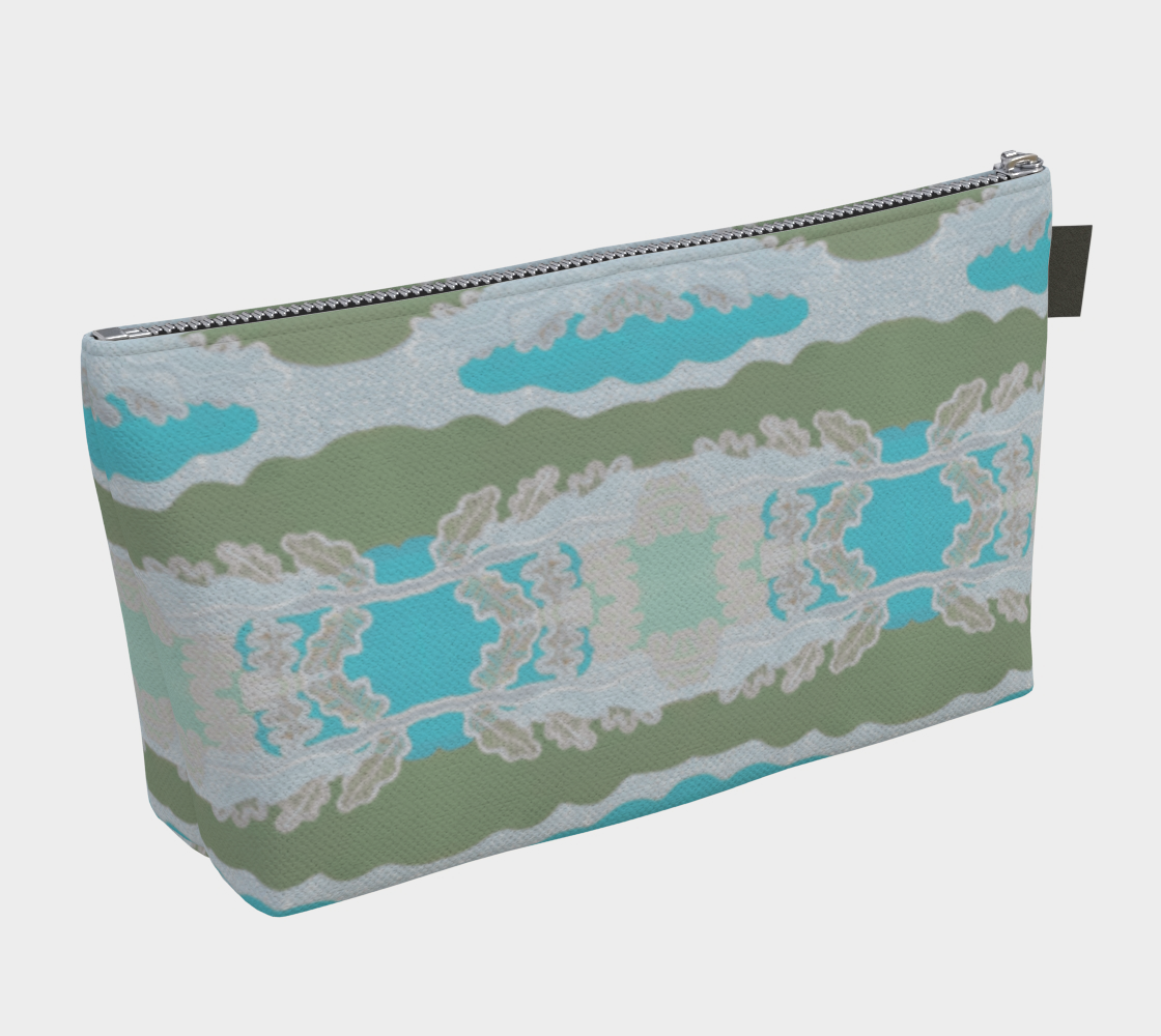 Cosmetic Bag - Versailles/Spring Frost Design