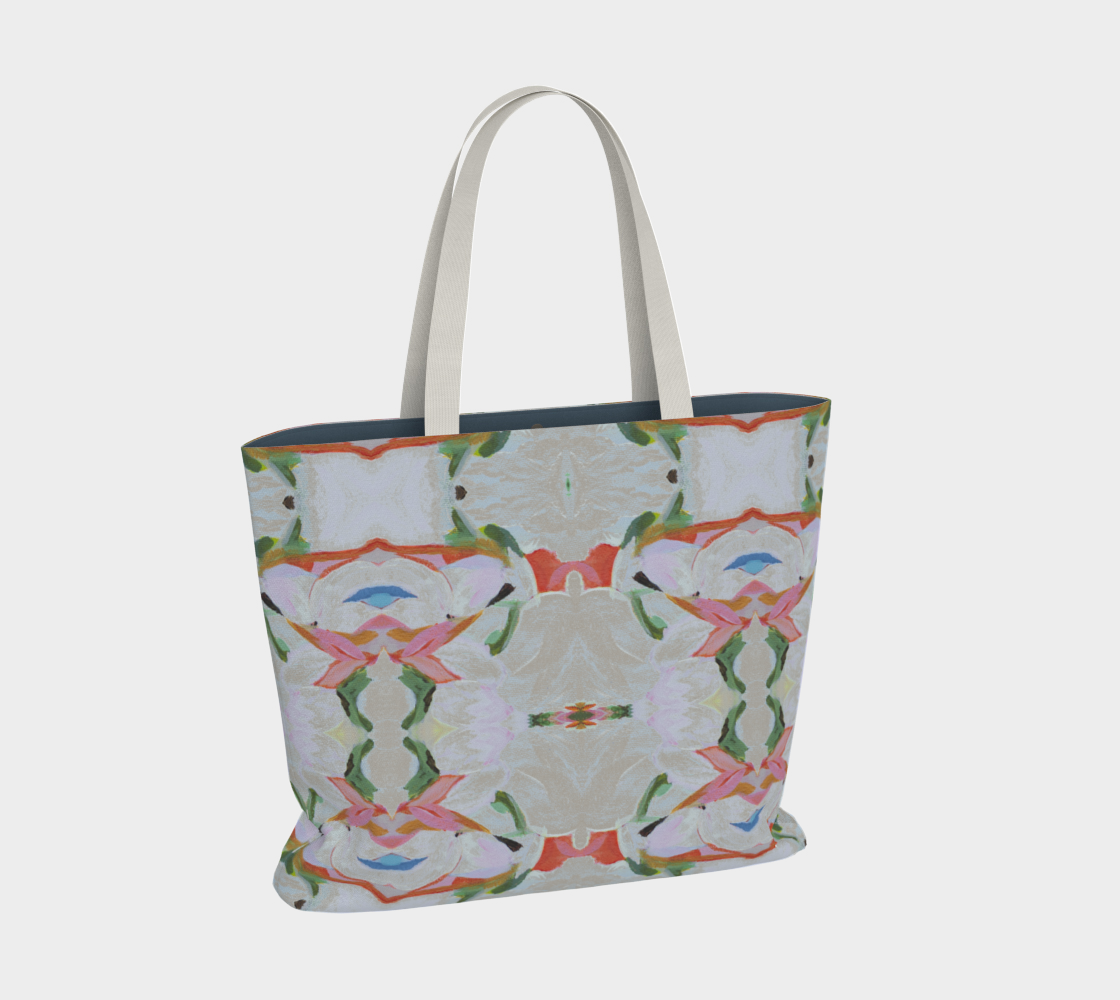 Market Tote - Lola/Ecru Design