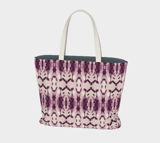 Market Tote - Amari Design - Color: Magenta