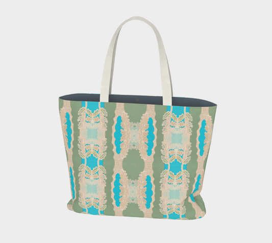 Market Tote - Versailles/Summer Design