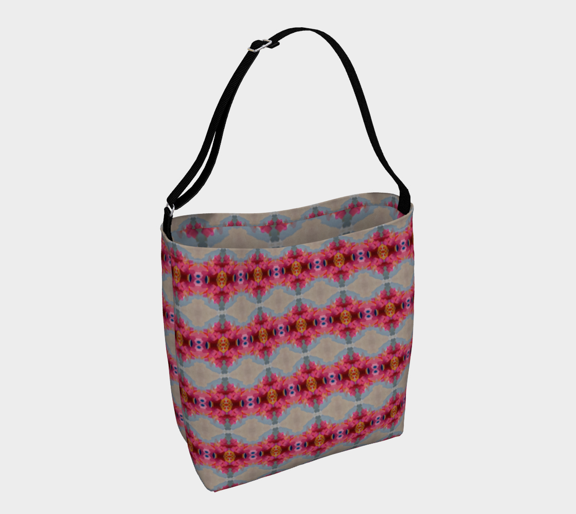 Urban Tote - Queensberry Mini Design - Color: Ruby/Taupe