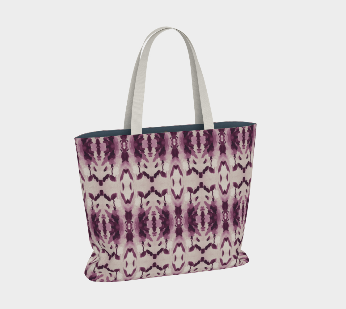 Market Tote - Amari Design - Color: Magenta