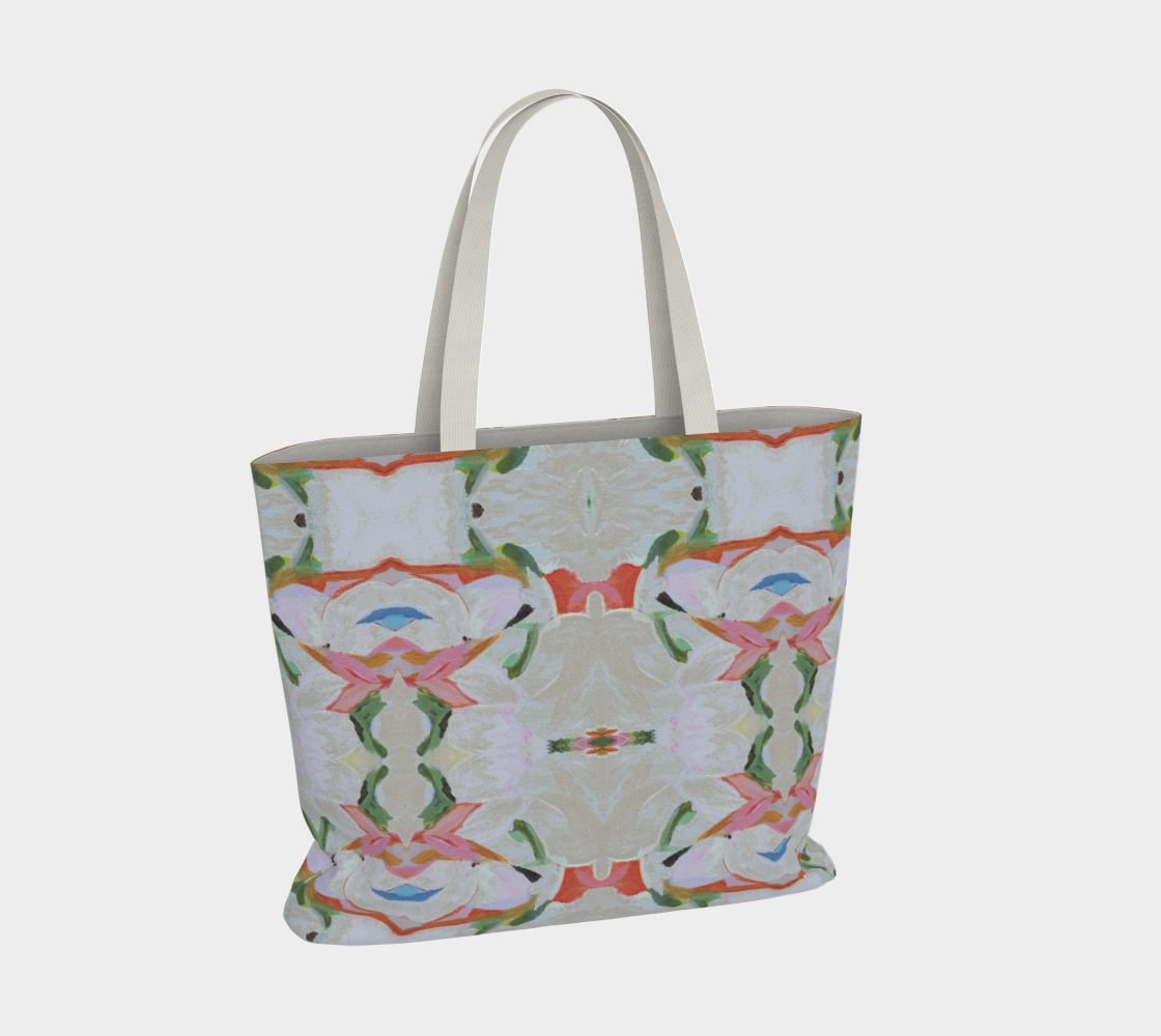 Market Tote - Lola/Ecru Design