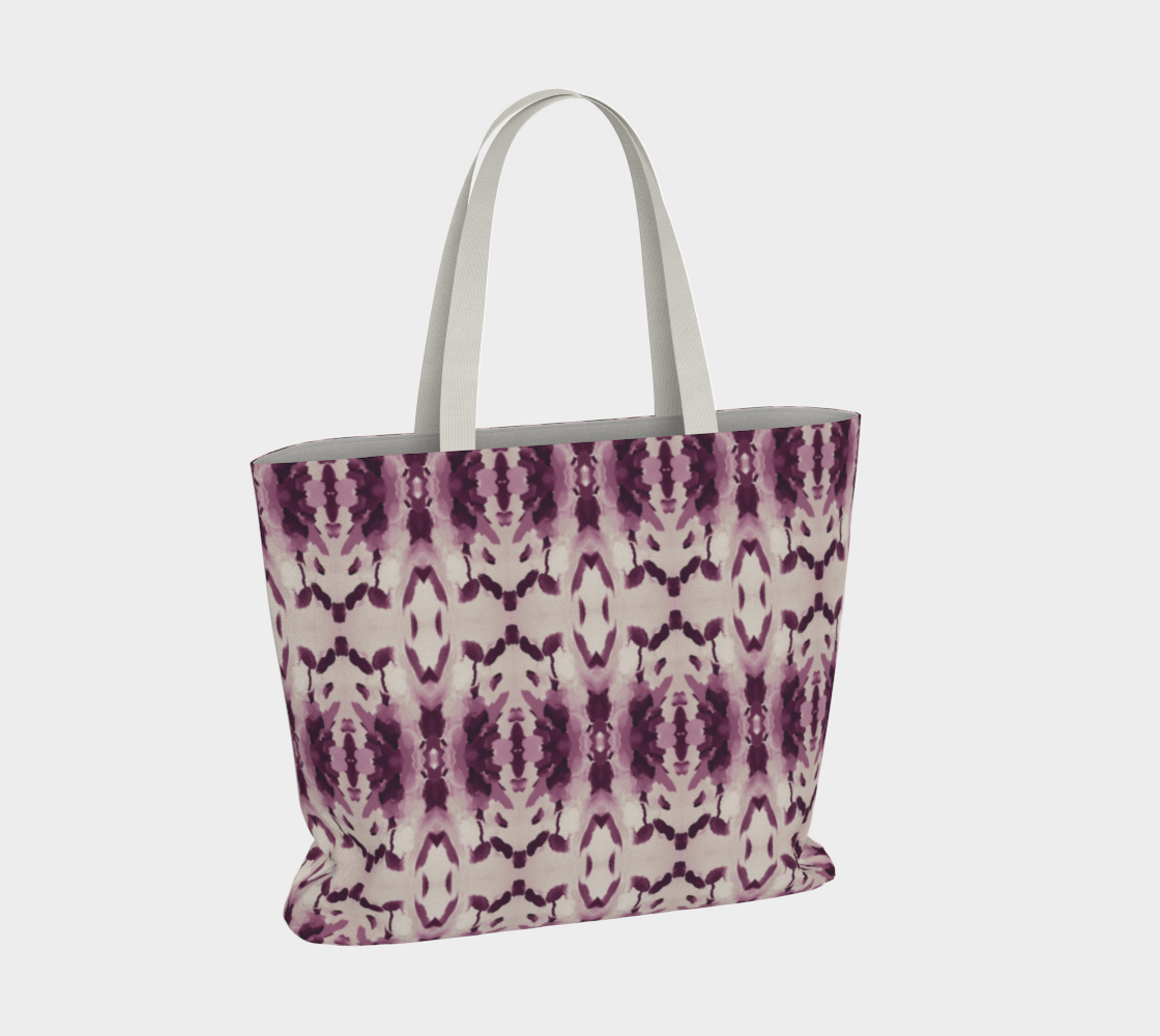 Market Tote - Amari Design - Color: Magenta