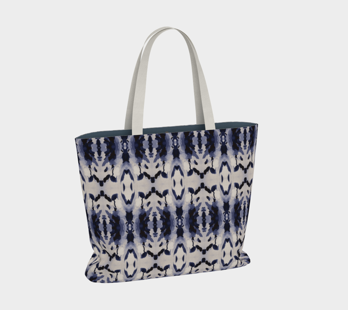 Market Tote - Amari Design - Color: Navy