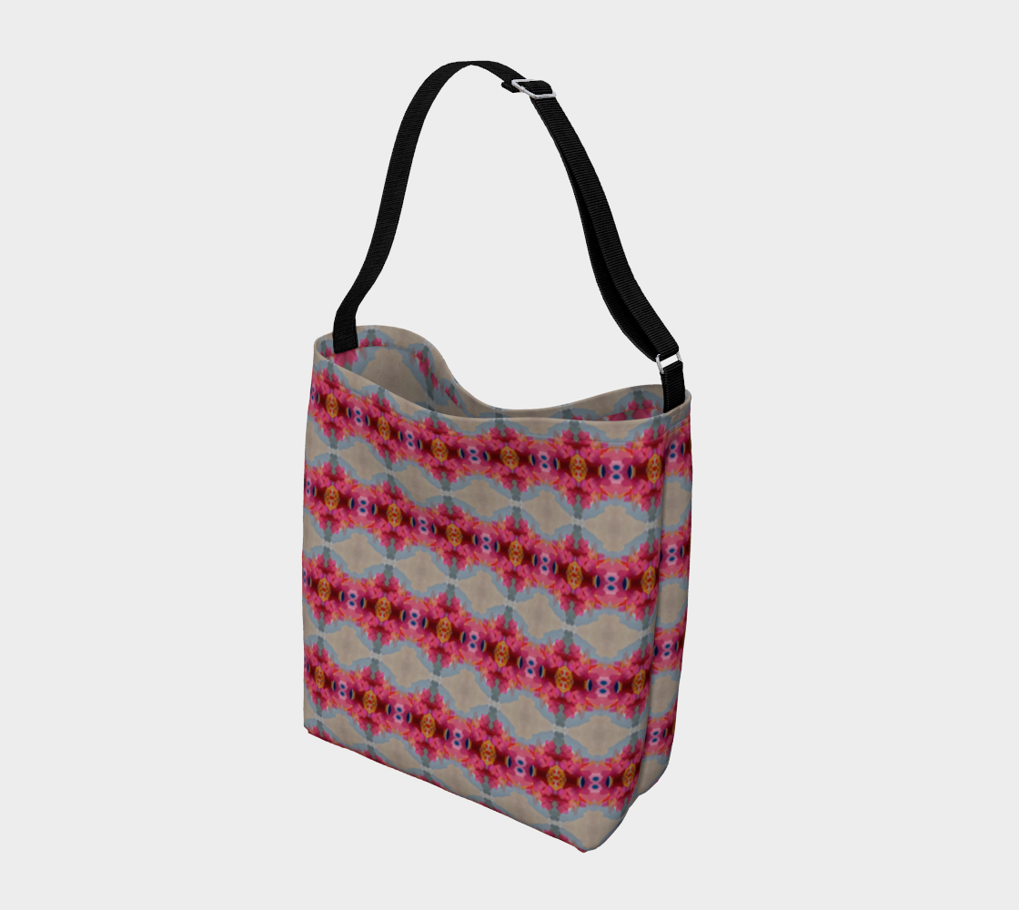 Urban Tote - Queensberry Mini Design - Color: Ruby/Taupe