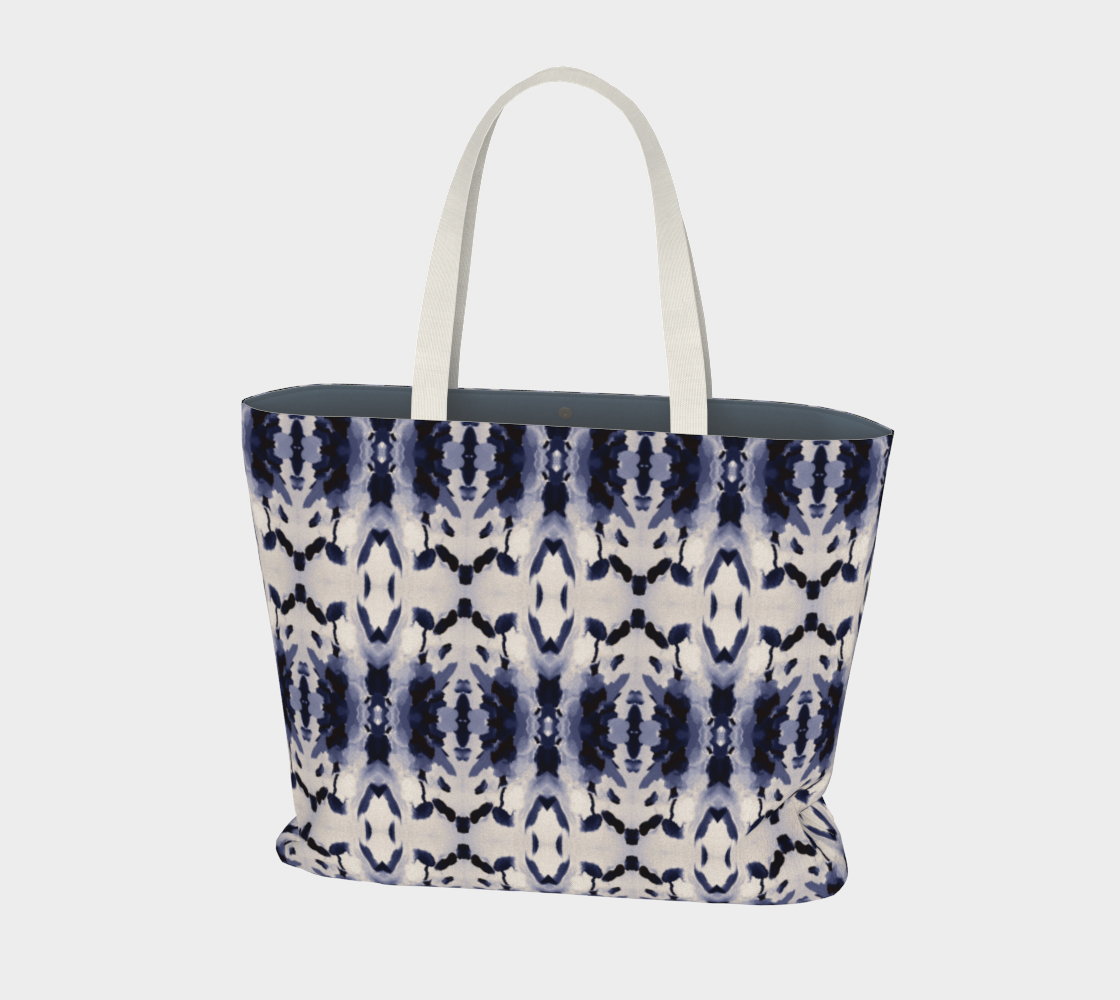 Market Tote - Amari Design - Color: Navy