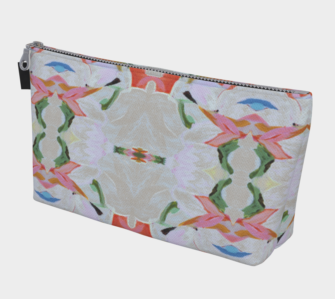 Cosmetic Bag - Lola/Ecru Design